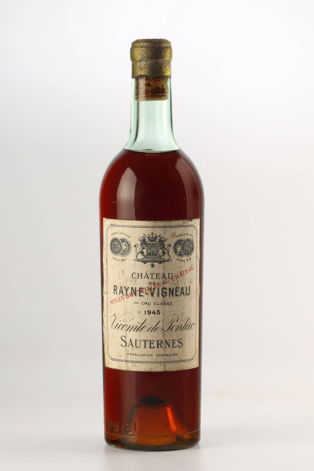 シャトー・ド・レーヌ・ヴィニョー(CHÂTEAU DE RAYNE VIGNEAU) 1945