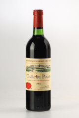 シャトー・パヴィ(Château Pavie) 1981