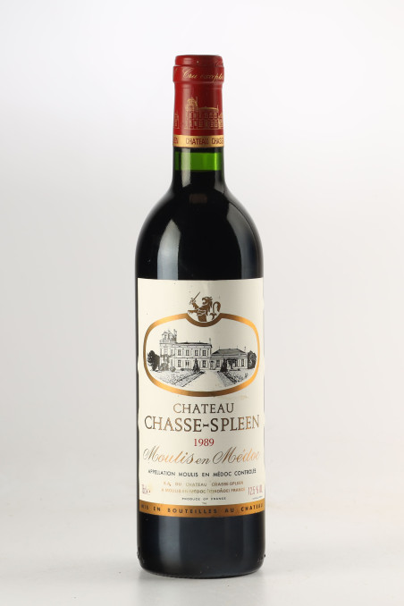 シャトー・シャス・スプリーン（CHÂTEAU CHASSE SPLEEN）1989