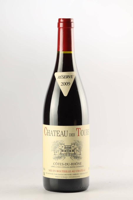 シャトー・デ・トゥール(CHÂTEAU DES TOURS) Côtes du Rhône 2009