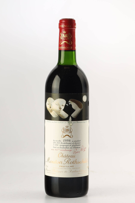 シャトー・ムートン・ロートシルト(Château Mouton Rothschild) 1986