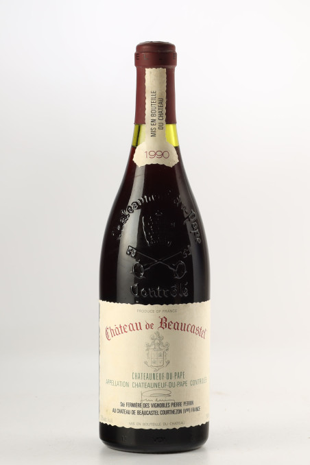 シャトー・ド・ボーカステル（Château de Beaucastel）1990