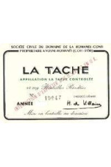 ドメーヌ・ド・ラ・ロマネ・コンティ(DOMAINE DE LA ROMANEE CONTI) 1954