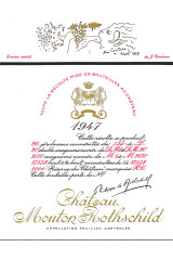シャトー・ムートン・ロートシルト(CHÂTEAU MOUTON ROTHSCHILD) 1947