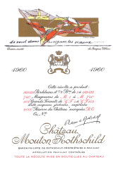 シャトー・ムートン・ロートシルト(Château Mouton Rothschild) 1960