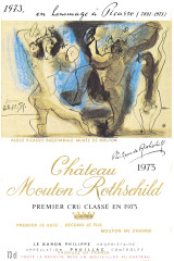 シャトー・ムートン・ロートシルト(CHÂTEAU MOUTON ROTHSCHILD) 1973