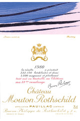 シャトー・ムートン・ロートシルト(CHÂTEAU MOUTON ROTHSCHILD) 1980