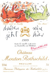 シャトー・ムートン・ロートシルト（CHÂTEAU MOUTON ROTHSCHILD）1989