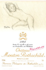シャトー・ムートン・ロートシルト(CHÂTEAU MOUTON ROTHSCHILD) 1993