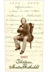 シャトー・ムートン・ロートシルト(CHÂTEAU MOUTON ROTHSCHILD) 2003