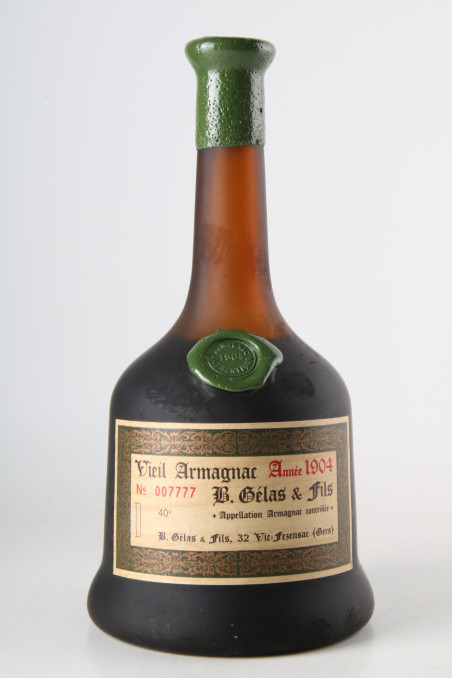 GELAS ET FILS アルマニャック(Armagnac) 1904