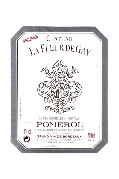 シャトー・ラ・フルール・ド・ゲ(Château La Fleur De Gay) 1988